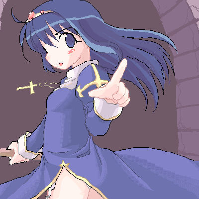 「クリックしたって、何にも起こらないわよっ」